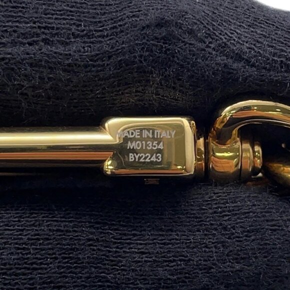 LOUIS VUITTON Bag Charm Chain Fleur Metal/Silk100% Brown - Picture 9 of 9